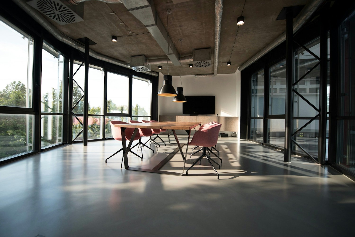 Oficina inmobiliaria elegante de Puerta Atlántico